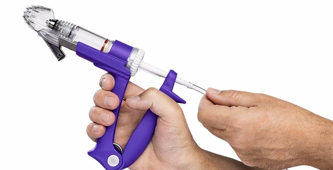 Limpeza de seringas e aplicadores SIMCRO